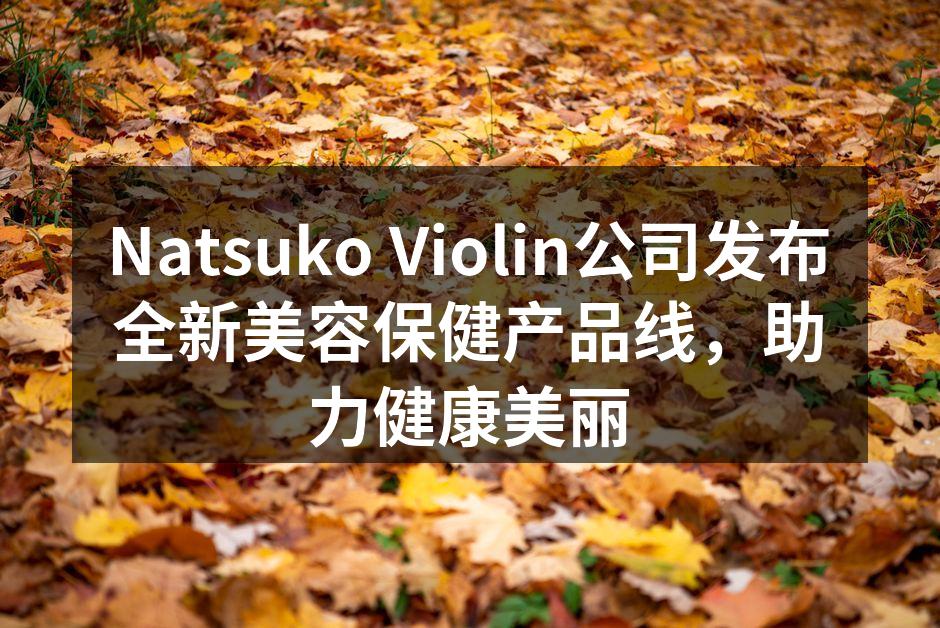 Natsuko Violin公司发布全新